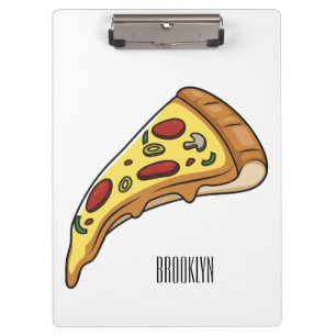 Carpeta De Pinza Ilustracion personalizado Pizza