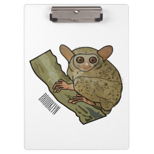 Carpeta De Pinza Ilustracion personalizado Tarsier
