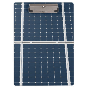 Carpeta De Pinza Imagen divertida de un panel de energía solar