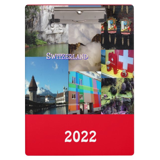 Carpeta De Pinza Imágenes de Suiza (Anverso)