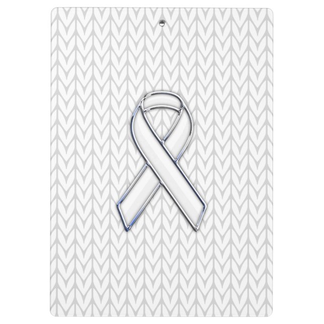 Carpeta De Pinza Impresión cromada sobre la cinta blanca (Reverso)
