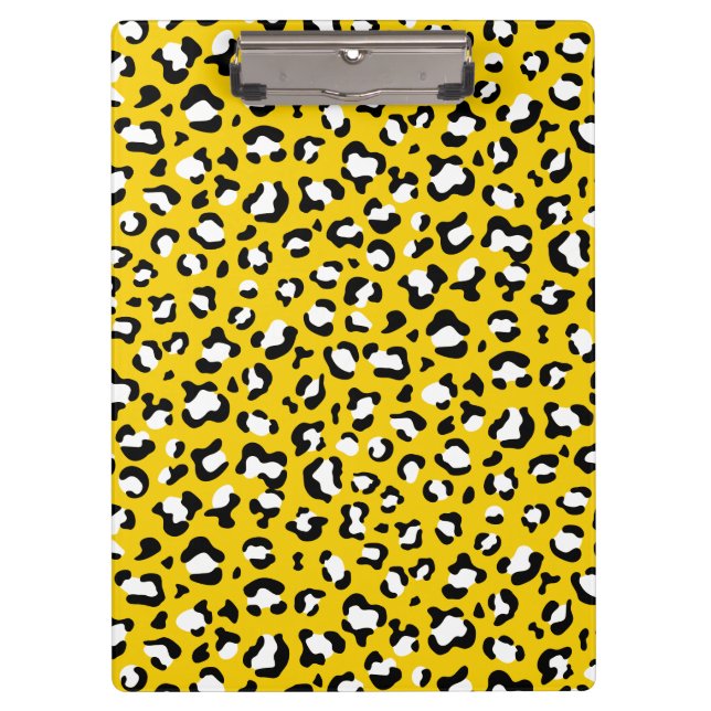 Carpeta De Pinza Impresión de leopardo, puntos de leopardo, leopard (Anverso)