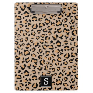 Carpeta De Pinza Impresión de leopardo, puntos, leopardo marrón, mo