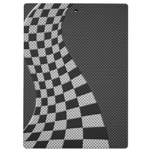 Carpeta De Pinza Impresión de onda de la bandera de la Carreras de