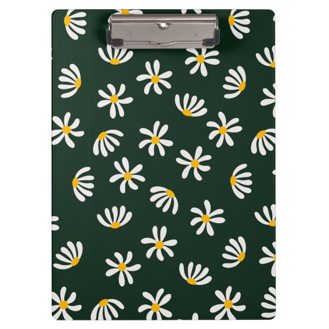 Carpeta De Pinza Impresión floral elegante | Arte mural botánico |  (Anverso)