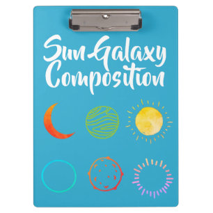 Carpeta De Pinza Impresionante diseño de la combinación de galaxia 