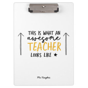 Carpeta De Pinza Impresionante profesor de tipografía moderna amari