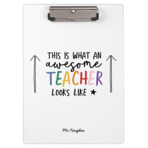 Carpeta De Pinza Impresionante profesor de tipografía moderna arco 