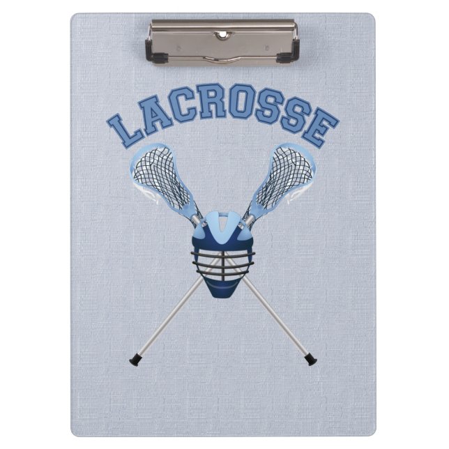 Carpeta De Pinza Impresionantes lacrosse tees y regalos (Anverso)