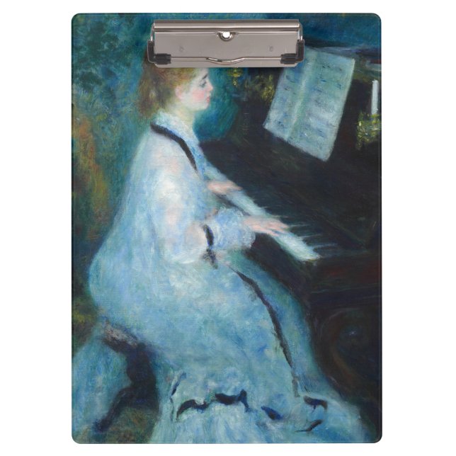 Carpeta De Pinza Impresionista de la época del piano (Anverso)