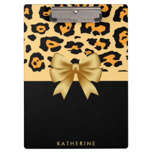 Carpeta De Pinza Imprimir cinta y leopardo