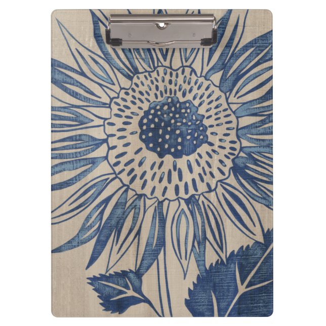 Carpeta De Pinza Indigo Sunflower (Anverso)
