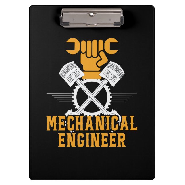 Carpeta De Pinza Ingeniero Mecánico (Anverso)