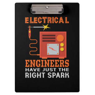 Carpeta De Pinza Ingenieros Eléctricos Tienen Lo Correcto