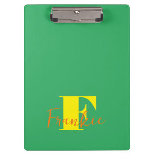 Carpeta De Pinza Inicial + Nombre Personalizado - Fácil de Personal