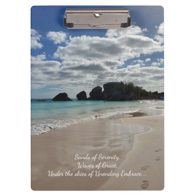 Carpeta De Pinza Inspirador de playa (Anverso)