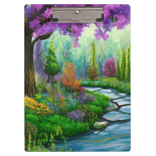 Carpeta De Pinza Inspirando paisajes boscosos