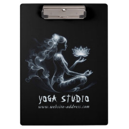 Carpeta De Pinza Instructor de Yoga Lotus Meditation Pose GIGHT Mis