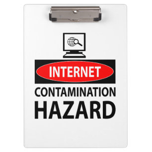 Carpeta De Pinza Internet - peligro de contaminación