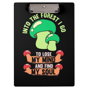 Carpeta De Pinza Into the Forest Mushroom Hunter Go