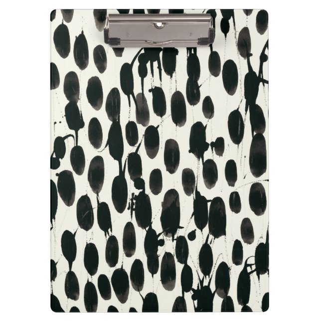 Carpeta De Pinza Invariable I | Acuarela negra (Anverso)