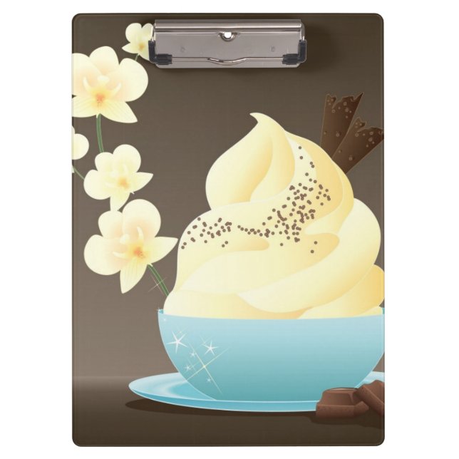 Carpeta De Pinza Invitación del helado (Anverso)