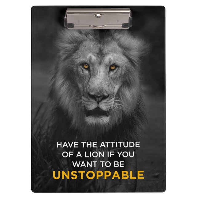 Carpeta De Pinza Ion Motivational Unstoppaple (Anverso)