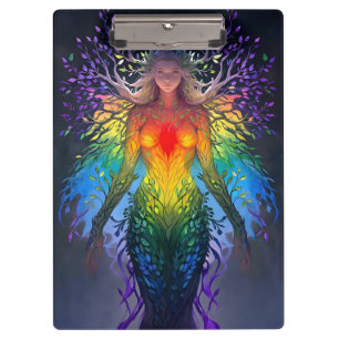 Carpeta De Pinza “Iridesca” - Guardiana de los Colores