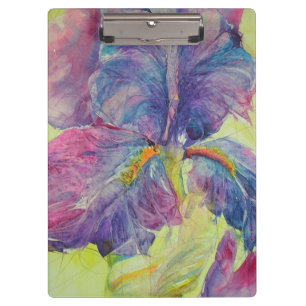 Carpeta De Pinza Iris agrietado para arriba