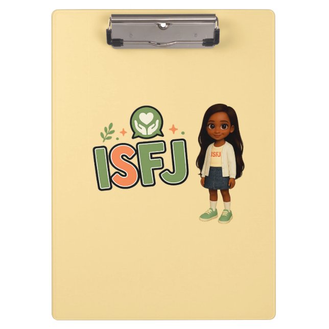 Carpeta De Pinza ISFJ — A Guardiã da Harmonia (Anverso)