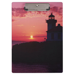 Carpeta De Pinza Isla San Juan, faro de Lime Kiln