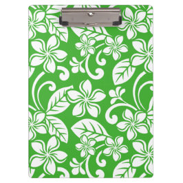 CARPETA DE PINZA ISLAND PLUMERIA (CITRUS GREEN)