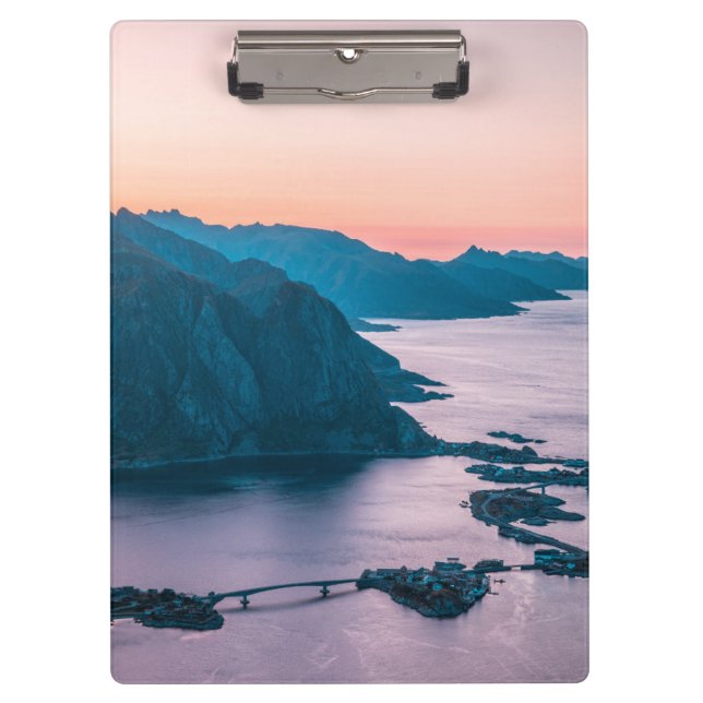 Carpeta De Pinza Islas Lofoten Noruega (Anverso)