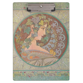 Carpeta De Pinza Ivy - Alphonse Mucha