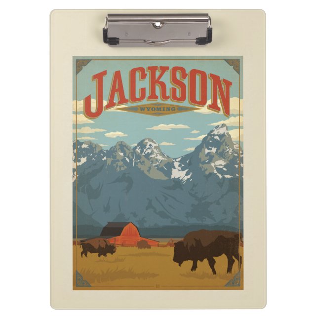 Carpeta De Pinza Jackson | Wyoming (Anverso)