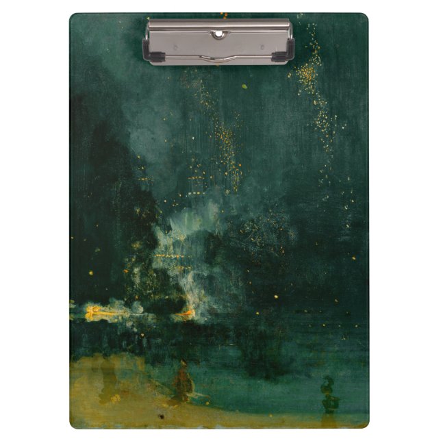 Carpeta De Pinza James Whistler - Nocturne en negro y oro (Anverso)