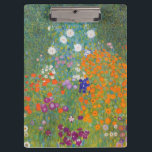 Carpeta De Pinza Jardín de flores (Gustav Klimt)<br><div class="desc">Este diseño presenta una pintura del artista austriaco Gustav Klimt (1862-1918). Se trata de una representación de un hermoso jardín florido al estilo típico impresionista de Klimt. Las flores casi parecen desbordarse, y es imposible no sentirse animadas por su belleza. El trabajo original se terminó en 1907 y su título...</div>