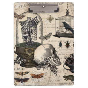 Carpeta De Pinza Jardín de Halloween Vintage Moderno