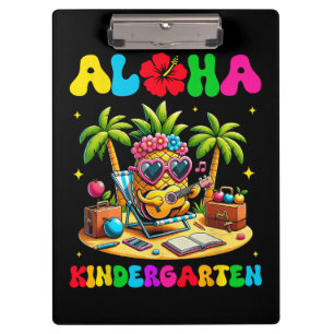 Carpeta De Pinza Jardín de infancia Aloha Piña Hawái Vuelta al cole