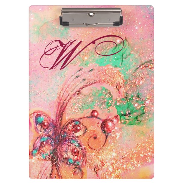 CARPETA DE PINZA JARDÍN DE LA PLANTA DE MARIPOSAS MÁGICAS PERDIDAS (Anverso)