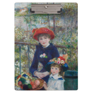 Carpeta De Pinza Jardín de las hermanas Renoir Cottagecore Paisaje