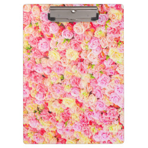 Carpeta De Pinza Jardín de rosas