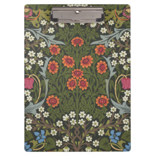 Carpeta De Pinza Jardín Flor Clásica de William Morris Blackthorn