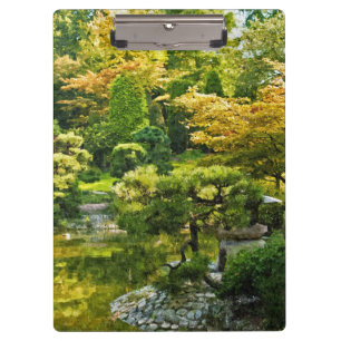 Carpeta De Pinza Jardín Japonés - Estética Tradicional