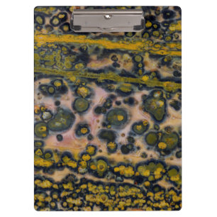 Carpeta De Pinza Jasper de Océano de mancha amarilla