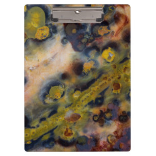 Carpeta De Pinza Jasper Océanico abstracto en primer plano