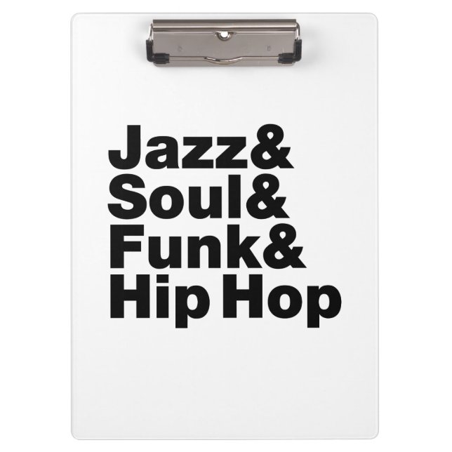 Carpeta De Pinza Jazz y Soul y Funk & Hip Hop (Anverso)