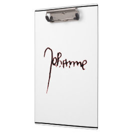 Carpeta De Pinza Jeanne d'Arc Saint Joan in heaven faith Signature