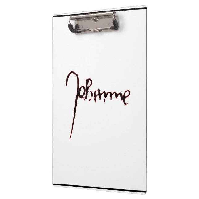 Carpeta De Pinza Jeanne d'Arc Saint Joan in heaven faith Signature (Izquierda)