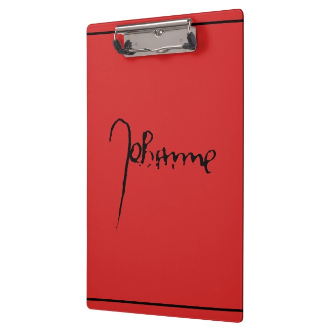 Carpeta De Pinza Jeanne d'Arc Saint Joan in heaven faith Signature (Izquierda)